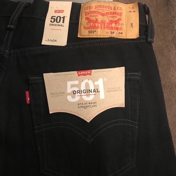 Levi's Other - NEW black jeans